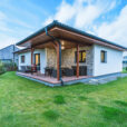 dřevostavba - individuální bungalov s terasou